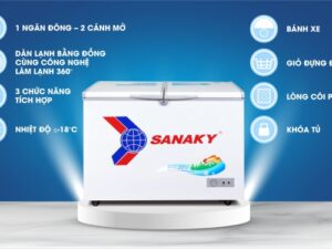 Tủ đông Sanaky VH-3699A1 360 lít