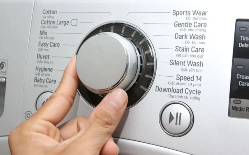 Cách sử dụng chế độ làm mới của máy giặt Electrolux