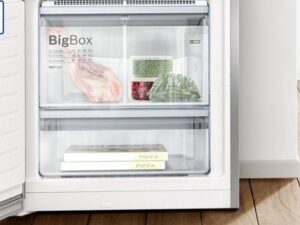 Tủ lạnh Bosch Side By Side kag90ai20 làm lạnh nhanh hơn nhờ 2 Super Freezing 