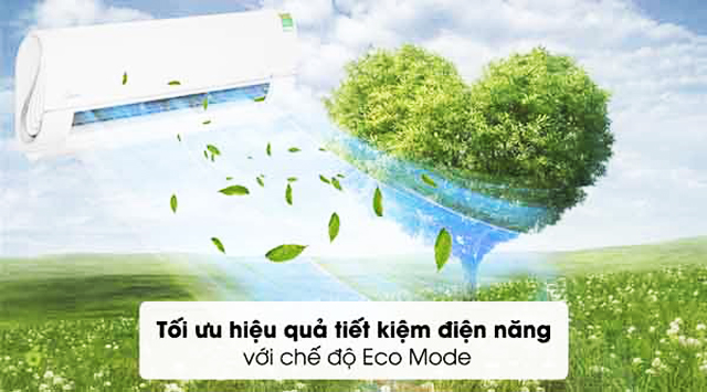 Chế độ điều hòa Hitachi tiết kiệm điện - Chế độ Eco 