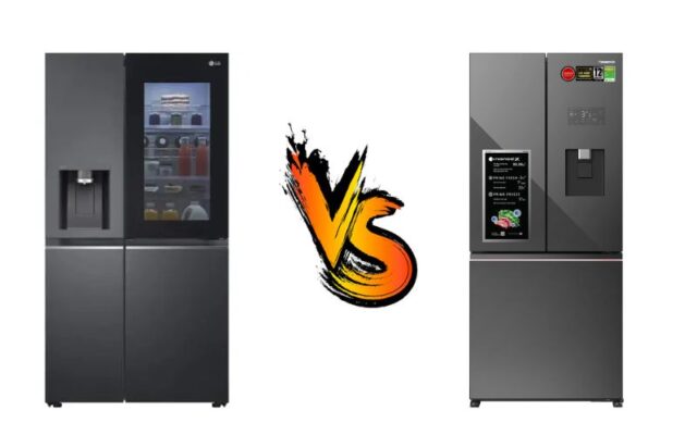 So sánh tủ lạnh LG và Panasonic