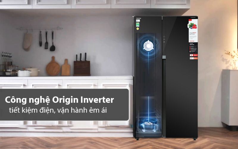 Công nghệ Origin Inverter bao gồm máy nén Inverter và hệ thống quạt Inverter