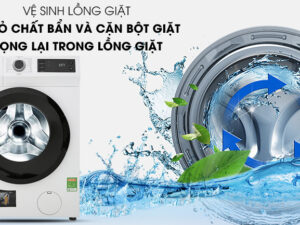 Máy giặt Toshiba Inverter 8.5 Kg TW-BH95S2V WK - Vệ sinh lồng giặt