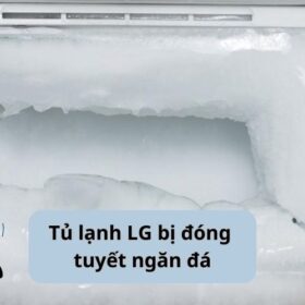 Nguyên nhân  tủ lạnh LG bị đóng tuyết ngăn đá