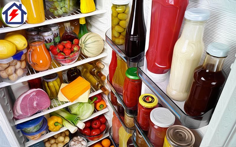 Tủ lạnh LG không lạnh ngăn dưới do chứa quá nhiều thực phẩm