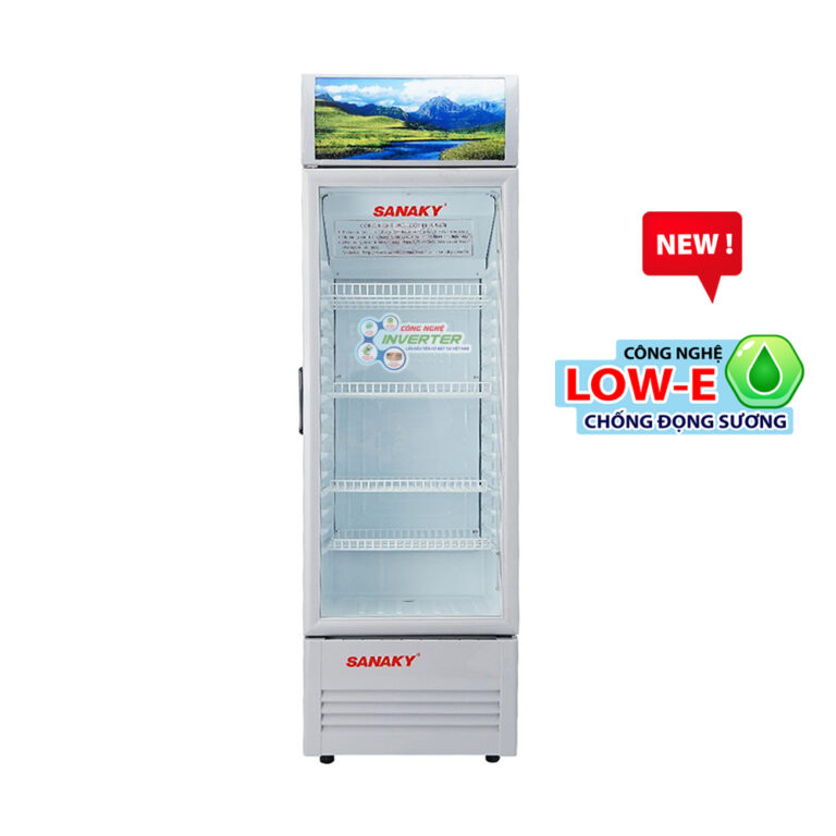 Công nghệ LOW-E chống động sương trên tủ mát Sanaky Inverter