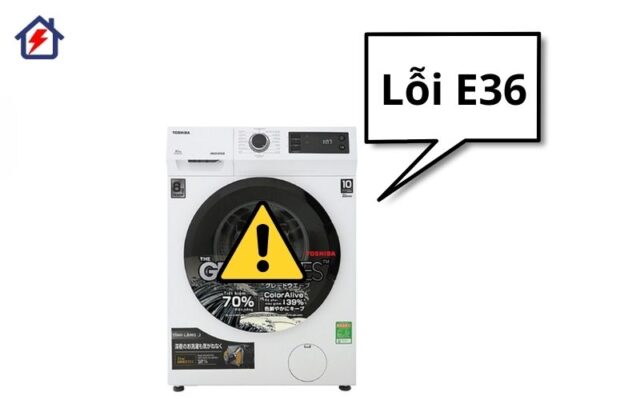 Lỗi E6 máy giặt Toshiba