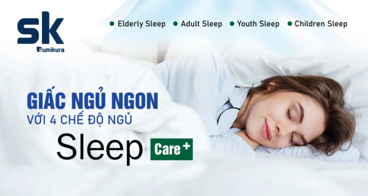 Chế độ chăm sóc giấc ngủ chuyên sâu Sleep Care+