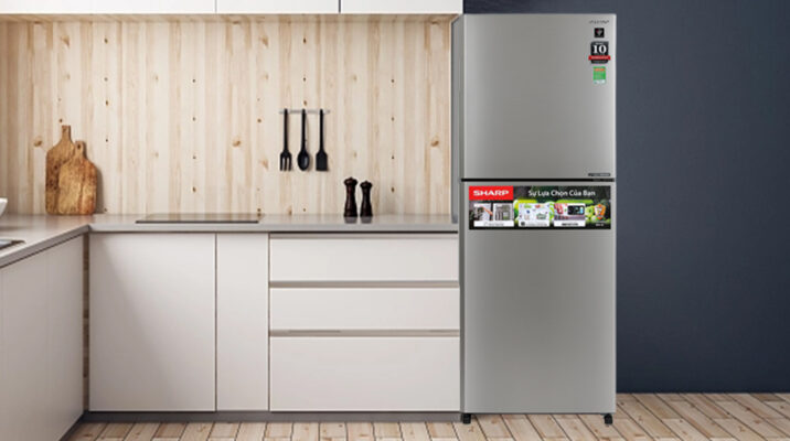 Tủ lạnh Sharp Inverter 330 lít SJ-XP352AE-SL - Tổng quan thiết kế