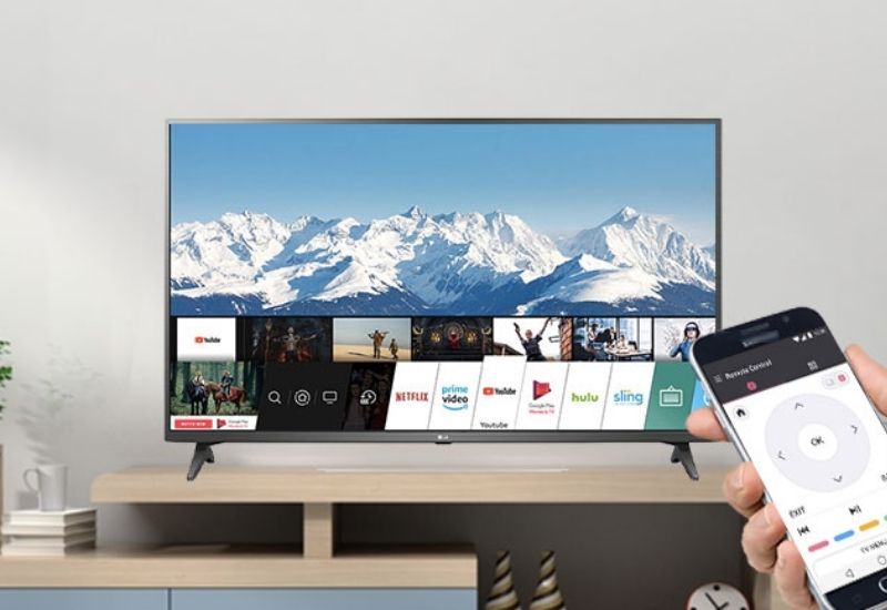 Sử dụng ứng dụng LG TV Plus