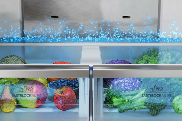 Tủ lạnh Electrolux Inverter 562 lít EQE5660A-B ngăn rau quả giữ ẩm