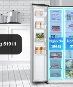Tủ lạnh LG Inverter 519 lít GR-B256JDS - Dung tích