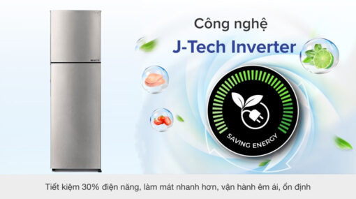Tủ lạnh Sharp Inverter 224 lít SJ-X252AE-SL - Công nghệ tiết kiệm điện