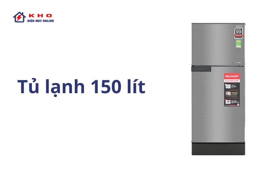 Tủ lạnh 150 lít Sharp SJ-X176E-SL
