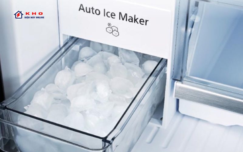 Tính năng làm đá tự động Auto Ice trên tủ lạnh Panasonic