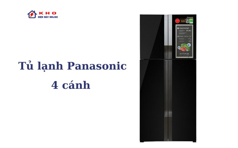 Tủ lạnh Panasonic 4 cánh 