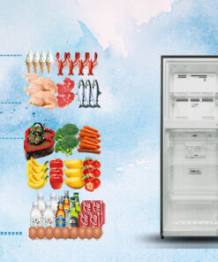 Tủ lạnh Toshiba Inverter 180 lít GR-RT234WE-PMV(52) - Dung tích ngăn đá 61 lít, ngăn lạnh 119 lít