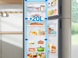 Dung tích tủ lạnh Samsung RT35CB56448C/SV tăng thêm 20L
