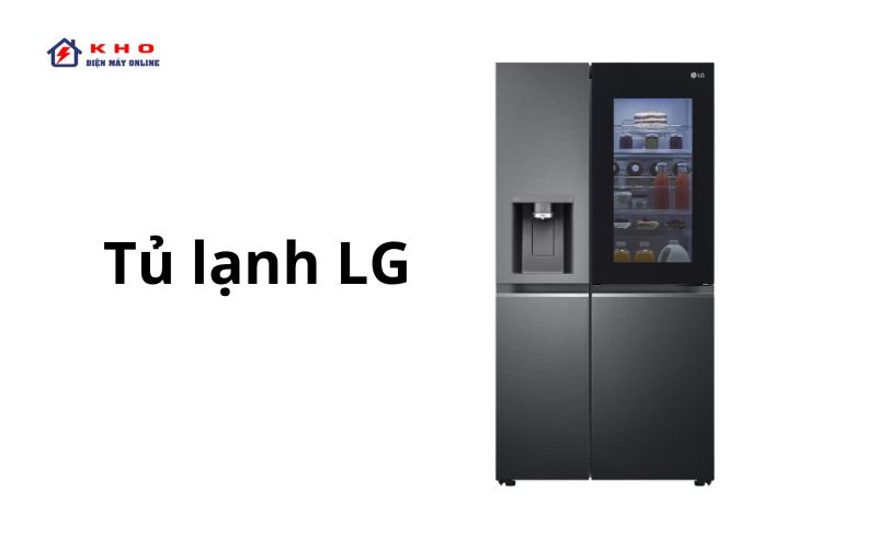 Tủ lạnh LG tạo ấn tượng với thiết kế hiện đại, sang trọng