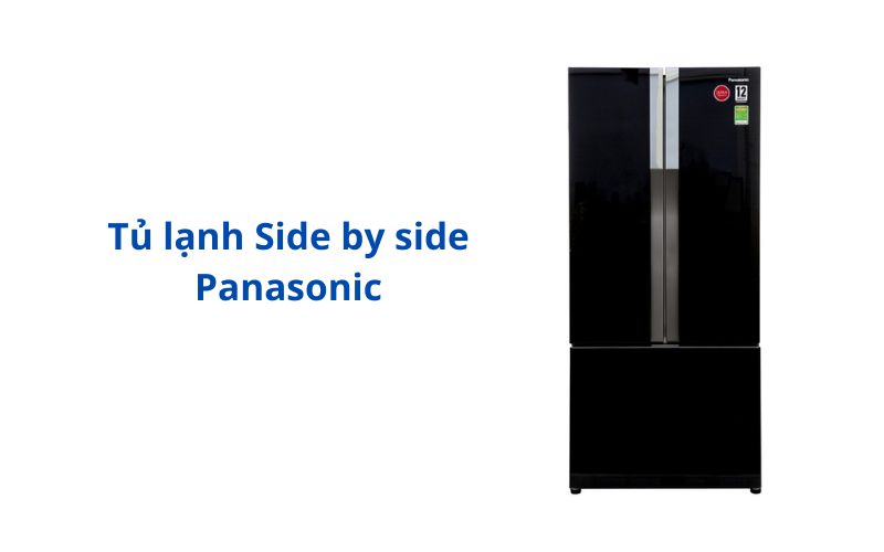 Tủ lạnh Side by side Panasonic là mẫu tủ lạnh dung tích và kích thước lớn có thiết kế hiện đại