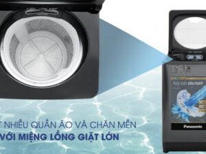Máy giặt Panasonic Inverter 11.5 Kg NA-FD11AR1BV-Giặt nhiều quần áo và chăn mềm trong lồng giặt lớn