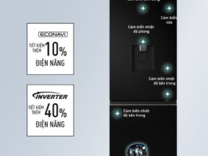 Tủ lạnh Panasonic Inverter 325 lít NR-BV361GPKV tiết kiệm điện