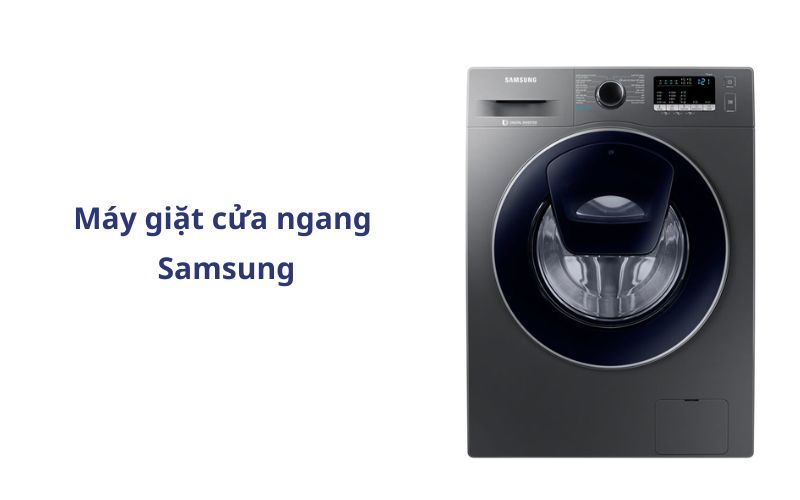 Máy giặt Samsung cửa ngang, lồng ngang, cửa trước