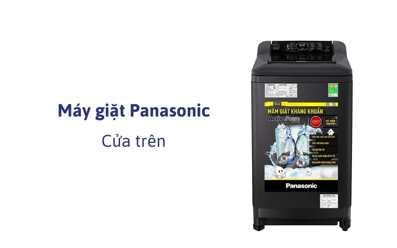 Máy giặt Panasonic cửa trên - lồng đứng 