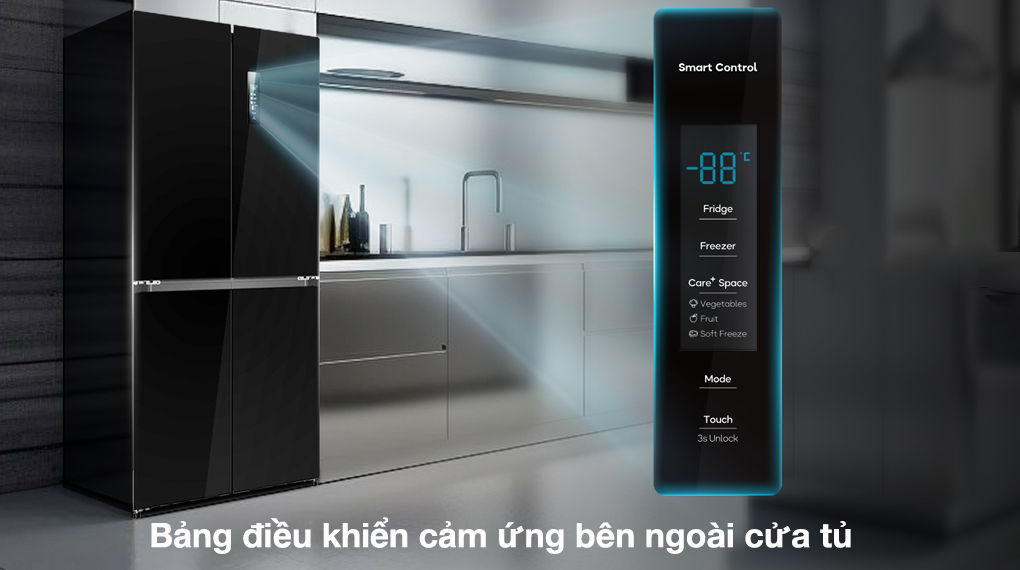 Tủ lạnh Casper Inverter 425 lít Multi door RM-430VBM - Tiện ích
