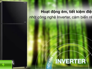 Tiết kiệm điện - Tủ lạnh Hitachi Inverter 390 lít R-FVY510PGV0 GMG