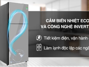 Tủ lạnh Hitachi Inverter 366 lít R-FVX480PGV9 MIR - Công nghệ tiết kiệm điện