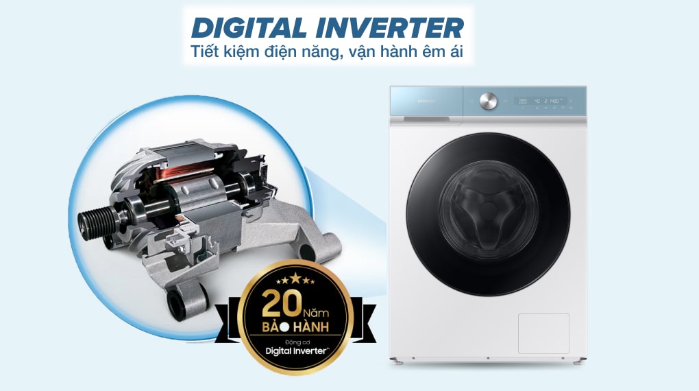 Máy giặt sấy Inverter Samsung WD14BB944DGMSV - Digital Inverter