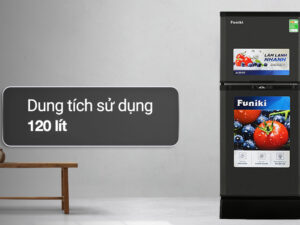 Tủ lạnh Funiki 120 lít HR T6120TDG - Thiết kế