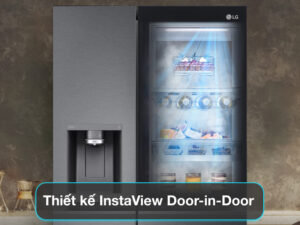 Tủ lạnh LG Inverter 635 Lít Side By Side InstaView Door-in-Door GR-X257BL - Thiết kế