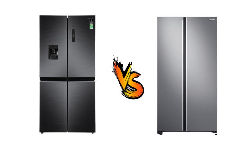 Sự khác biệt giữa tủ lạnh MultiDoor và Side by side