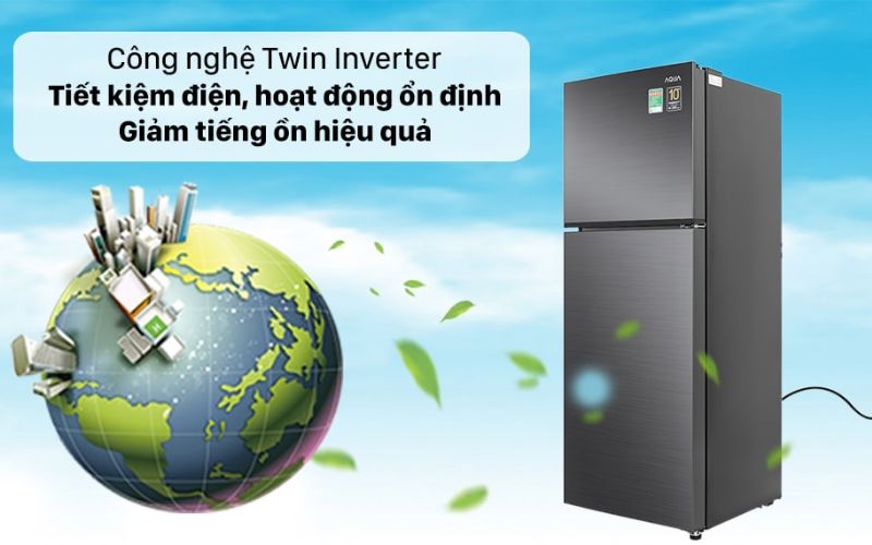 Công nghệ Twin Inverter tiết kiệm điện, hoạt động ổn định, giảm tiếng ồn hiệu quả