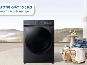 Máy giặt Toshiba Inverter 10.5 kg TW-T21BU115UWV(MG) - Khối lượng giặt