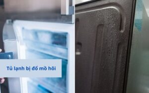 Tủ lạnh Samsung bị đổ mồ hôi