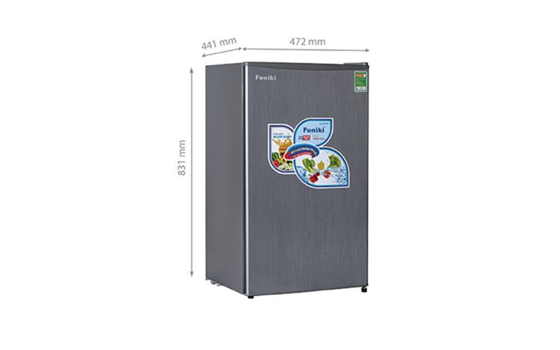 Tủ lạnh mini có kích thước lớn giúp tiết kiệm điện