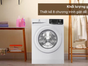 Máy giặt Electrolux Inverter 9 kg EWF9025DQWB - Khối lượng giặt 9kg phù hợp gia đình từ 3 - 5 người sử dụng