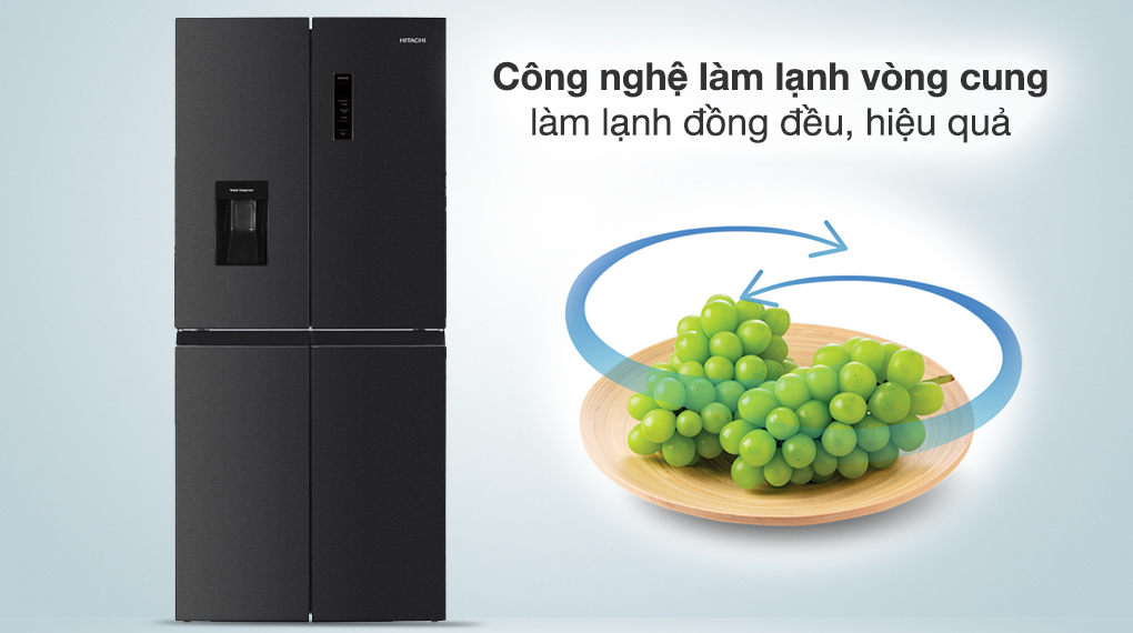 Tủ lạnh Hitachi Inverter 464 lít Multi Door HR4N7520DSWDXVN - Công nghệ làm lạnh