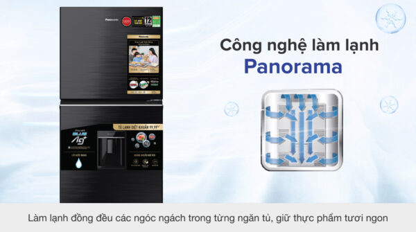 Tủ lạnh Panasonic Inverter 326 lít NR-TL351GVKV - Công nghệ làm lạnh Công nghệ bảo quản thực phẩm
