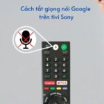 Cách tắt giọng nói Google trên tivi Sony | Talk Back