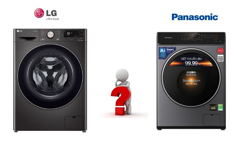 Nên mua máy giặt LG hay Panasonic?