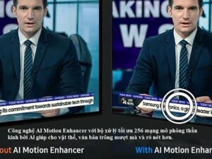 Cong nghe AI Motion Enhancer QA65QN800D