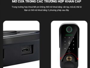 Mo khoa trong truong hop khan cap KT DL04 Pro