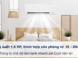 Máy lạnh LG Inverter 1.5 HP V13WIN1 - công suất