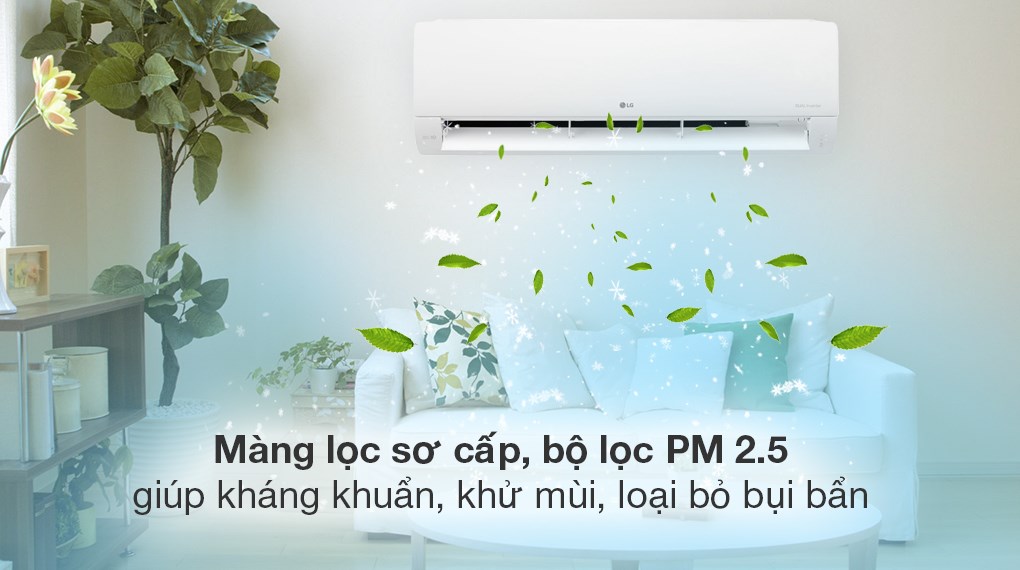Bộ lọc PM 2.5 loại sạch bụi bẩn