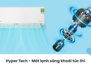 Máy lạnh Comfee Inverter 1 HP CFS-10VDGF-V - Công nghệ làm lạnh