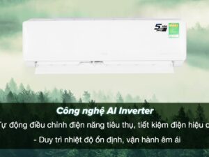 Máy lạnh TCL Inverter 1 HP TAC-09CSD/XAB1I - Công nghệ AI Inverter tiết kiệm điện hiệu quả, vận hành êm ái